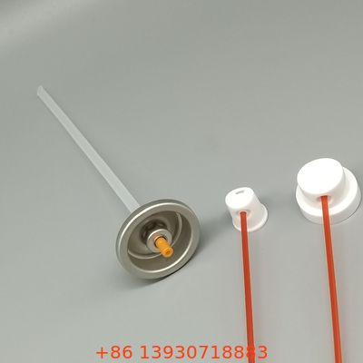 Precision-Engineered WD-40 Lubricant Valve for Industrial Maintenance and Machinery with Consistent Straw-Attached Spray Control