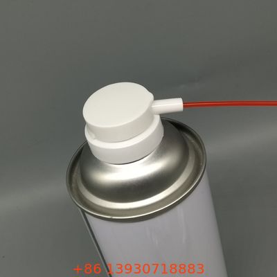 Precision-Engineered WD-40 Lubricant Valve for Industrial Maintenance and Machinery with Consistent Straw-Attached Spray Control