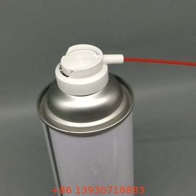 Precision-Engineered WD-40 Lubricant Valve for Industrial Maintenance and Machinery with Consistent Straw-Attached Spray Control