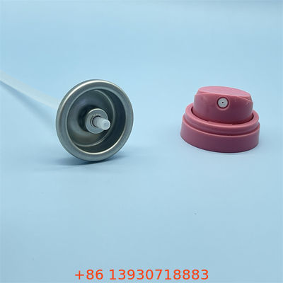 Natural Formula-Compatible body spray valve for plant-based/essential oil sprays with anti-clog nozzle & chemical-free seal