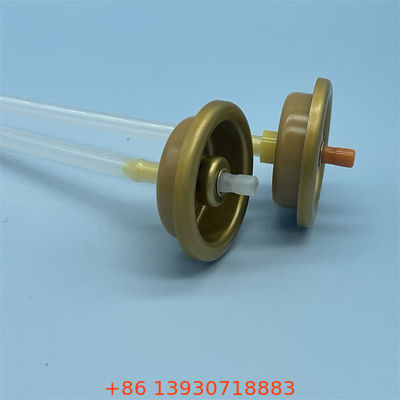 Natural Formula-Compatible body spray valve for plant-based/essential oil sprays with anti-clog nozzle & chemical-free seal