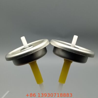 Precise 1 Inch Plastic and Metal Stem Metering Aerosol Valve for Controlled Dispension
