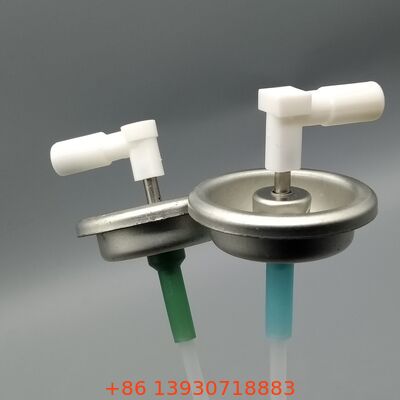 Metered Valve with Micro-Flow Control for Lab Analytical Instruments with Corrosion-Proof