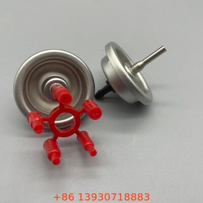 Aerosol Lighter Gas Refill Valve Leak-Proof Sealing Structure for Safe Gas Transfer