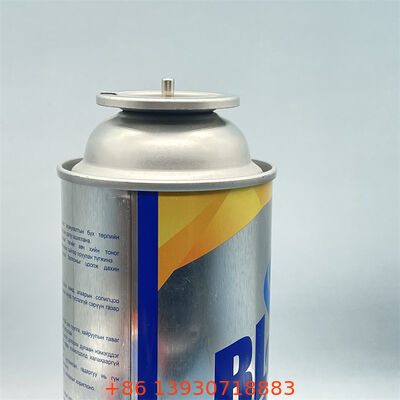 High-Visibility Red Cap Portable Gas Stove Valve for Outdoor Enthusiasts