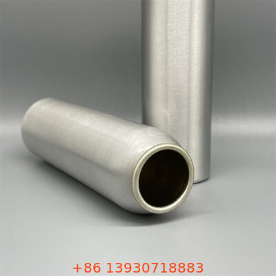 Aluminum Aerosol Canister with Smooth External Surface for Printing and Seamless Leak-Proof Infinitely Recyclable Construction