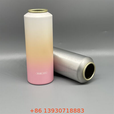 High-Pressure Resistant Seamless & Leak-Proof Aluminum Aerosol Canister Infinitely Recyclable for Personal Care