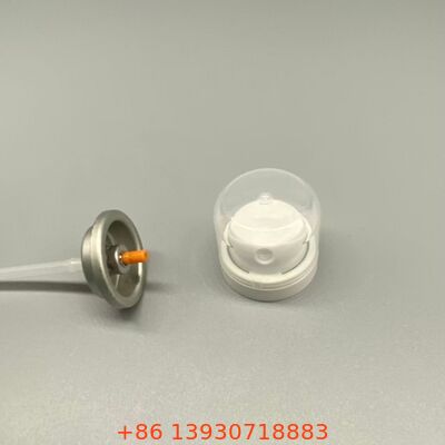 Dry Shampoo Aerosol Spray Valve Designed for Powder and Mist Hair Refresh Products