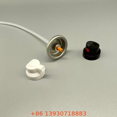 Dry Shampoo Aerosol Spray Valve Designed for Powder and Mist Hair Refresh Products