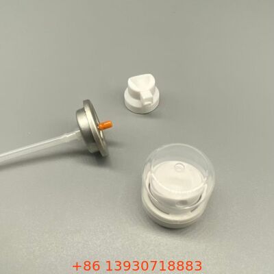 Ultra-Fine Mist Nozzle Aerosol Valve for Dry Shampoo with Residue-Free Performance and 360-Degree Operation