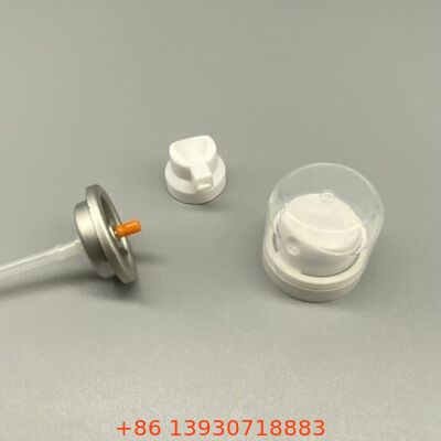 Ultra-Fine Mist Nozzle Aerosol Spray Valve for Residue-Free Performance and 360-Degree Operation