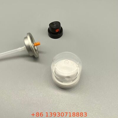 Ultra-Fine Mist Nozzle Aerosol Spray Valve for Residue-Free Performance and 360-Degree Operation