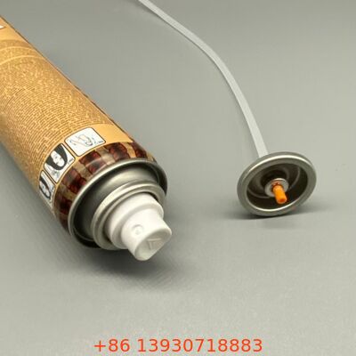 Ultra-Fine Mist Nozzle Aerosol Spray Valve for Residue-Free Performance and 360-Degree Operation Dry Shampoo