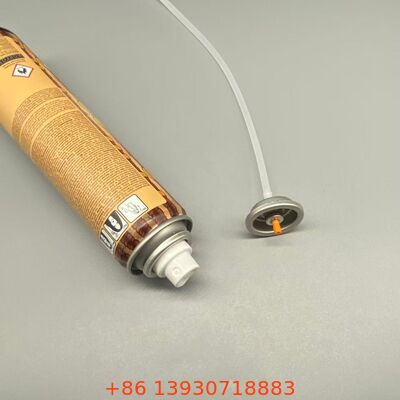 Dry Shampoo Aerosol Spray Valve with Ultra-Fine Mist Nozzle for Residue-Free Performance and 360-Degree Operation