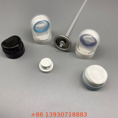 Aerosol Sunscreen Spray Valve with Controlled Output Technology, Clog-Resistant Nozzle, and 360-Degree Operation