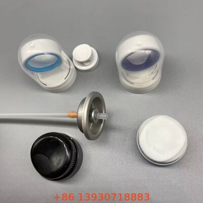 Sunscreen Aerosol Valve with Hygienic Cover Leak-Proof Seal and 360-Degree Operation for Sun Protection Spray