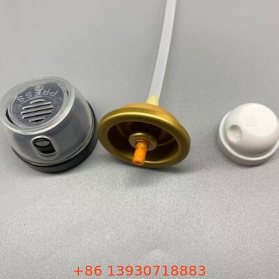 Aerosol Deodorant Body Spray Valve with Ultra-Fine Mist Continuous Dispensing for High-Speed Filling Lines