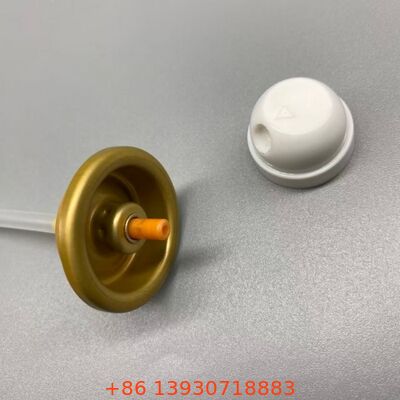 Aerosol Deodorant Body Spray Valve with Ultra-Fine Mist Continuous Dispensing for High-Speed Filling Lines