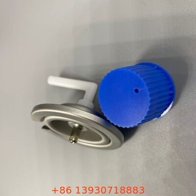 High-Durability 1-Inch Outdoor Cooking Stove Valve with Red Protection Cap