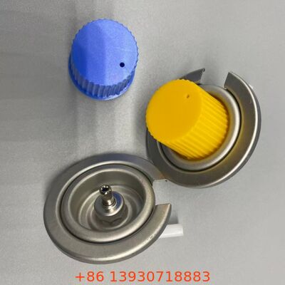 One Inch Leak-Proof Aerosol Butane Gas Valve with Consistent Flow Control for Portable Stoves