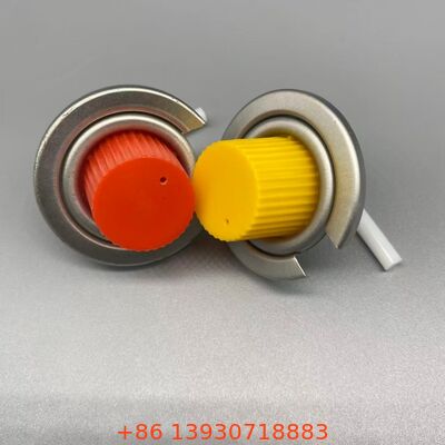 1-Inch Tinplate Butane Gas Valve with Leak-Resistant Design for Portable Stoves and Industrial Solvents