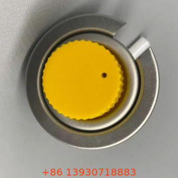 1-Inch Leak-Resistant Butane Gas Valve with Tinplate Construction for Controlled Dispensing