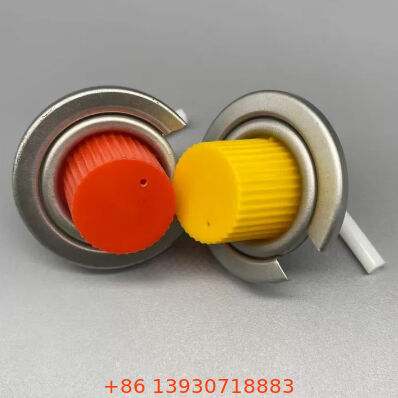 High-Performance 1-Inch Outdoor Stove Valve with Red Protection Cover