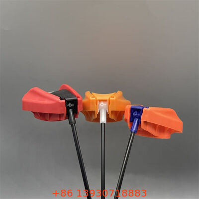 Lockable Lubricant Aerosol Can Valve Actuator, Industrial Aerosol Valve Control Actuator