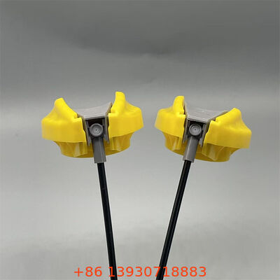 Lockable Lubricant Aerosol Can Valve Actuator, Industrial Aerosol Valve Control Actuator