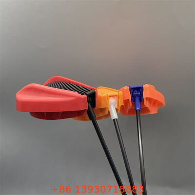 Lockable Lubricant Aerosol Can Valve Actuator, Industrial Aerosol Valve Control Actuator