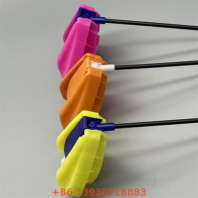 Lockable Lubricant Aerosol Can Valve Actuator, Industrial Aerosol Valve Control Actuator