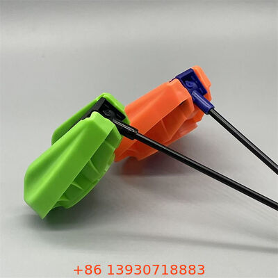Lockable Lubricant Aerosol Can Valve Actuator, Industrial Aerosol Valve Control Actuator