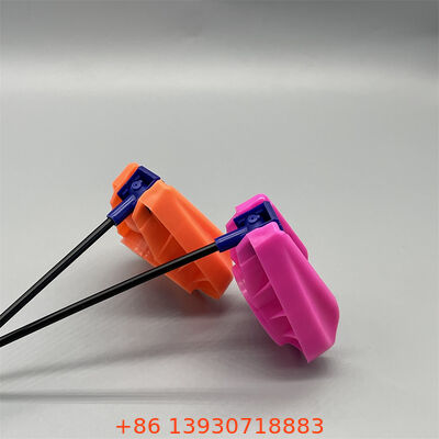 Lockable Lubricant Aerosol Can Valve Actuator, Industrial Aerosol Valve Control Actuator