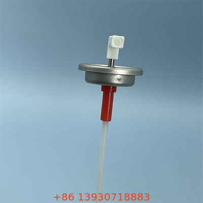 1-Inch Metal Stem Metered Aerosol Valve with Chemical-Resistant Precision Dose for Pharmaceuticals and Cosmetics