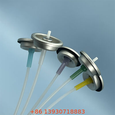 Aluminum Cup 1 Inch Metered Aerosol Valve for Metered Dose Spray Aerosol Products