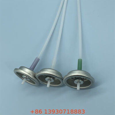 1 Inch Metered Aerosol Valve with Measured Dispensing System and Customizable Actuator Color