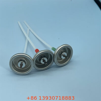 1-Inch Metal Stem Metered Aerosol Valve with Chemical-Resistant Precision Dose for Pharmaceuticals and Cosmetics