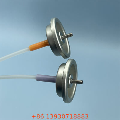 Precision 1 Inch Metered Aerosol Valve with Adjustable Spray Rate and Customizable Actuator Color