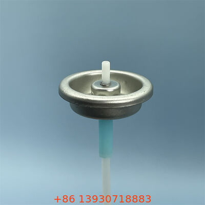 1 Inch Metered Aerosol Valve with Measured Dispensing System and Customizable Actuator Color