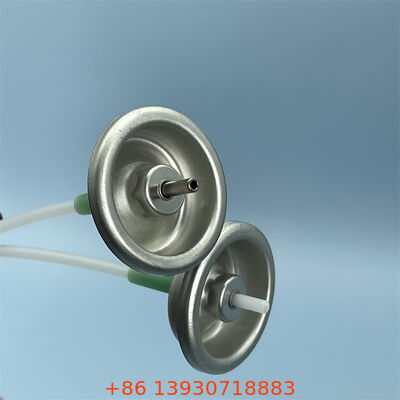 Precision 1 Inch Metered Aerosol Valve with Adjustable Spray Rate and Customizable Actuator Color