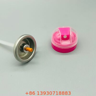 Precision Aerosol Valve for Deodorant Body Spray with Leak-Proof Design, Stainless Steel Spring, and Customizable Dip Tube Length