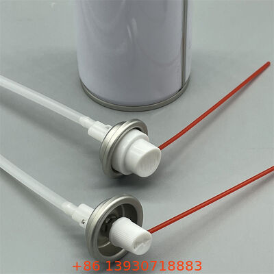 ESD-Safe 360-Degree Aerosol Valve with Omnidirectional Spray Technology and Anti-Drip One-Way Valve