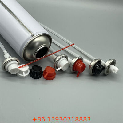 360-Degree Space-Saving Aerosol Valve for Automotive Care Sprays with Precision Dispensing