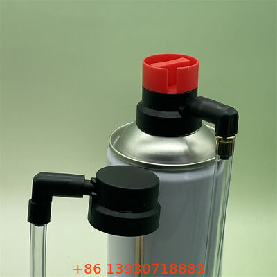 Leak-proof Aerosol Tire Inflator Valve Actuator with Universal Compatibility and Ergonomic Handle for Emergency Flat Repair
