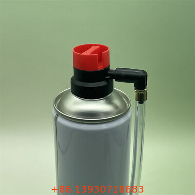 Leak-Proof High-Pressure Aerosol Tire Inflator Valve Actuator with Ergonomic Handle for Rubber Tires