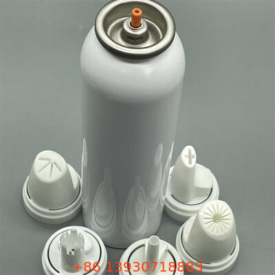1 Inch Hair Mousse Aerosol Spray Valve for Styling Foam Packaging