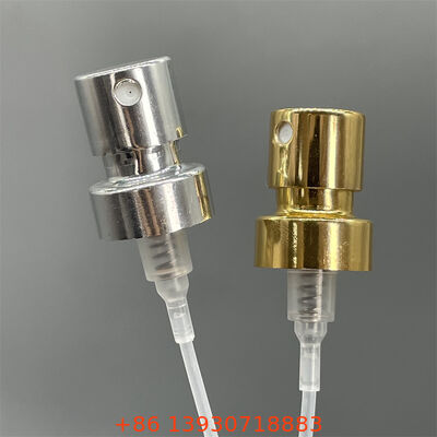 Matte Aluminum Perfume Pump, Metal Fragrance Spray Nozzle for Cosmetic Perfume Bottle