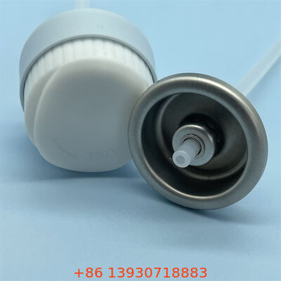 One-Inch Sunscreen Aerosol Valve with Clog-Resistant Nozzle and 360-Degree Operation for Full-Body Protection