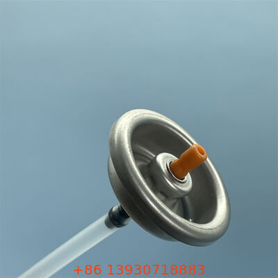 Ergonomic Spray Valve For Shoe And Sock Aerosol Spray Applications
