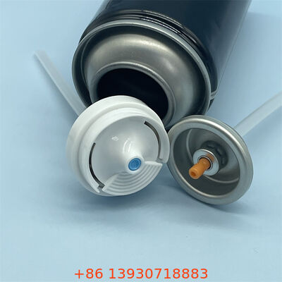  One Shot Aerosol Actuator And Valve For Car Interior Hygiene And Surface Disinfection